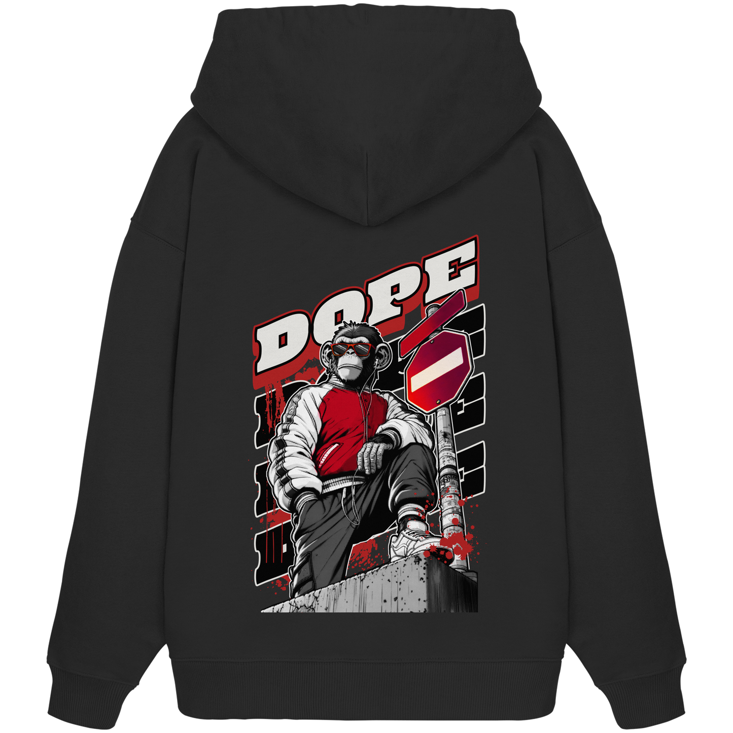 Dope - Premium 350g/m² Oversize Hoodie