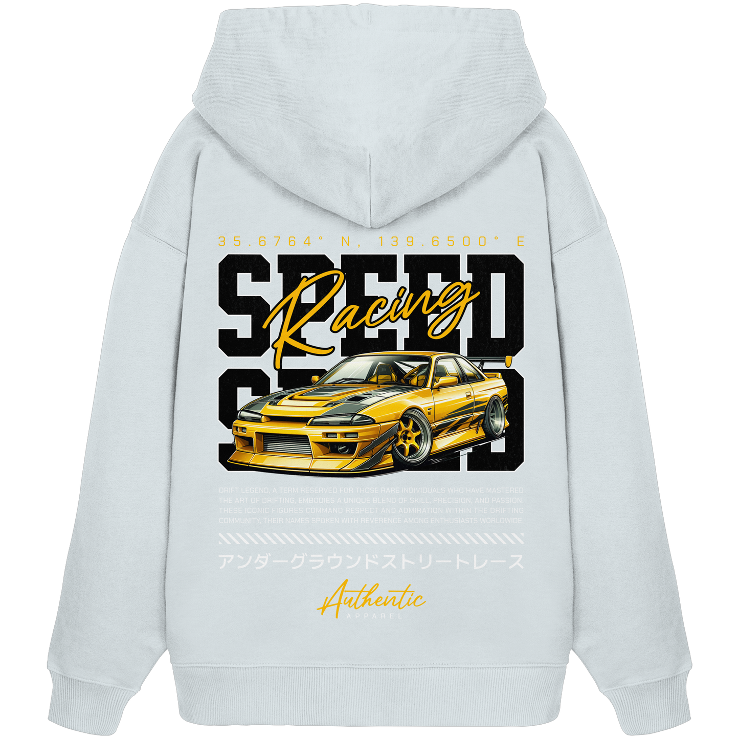 Car Style Japan Premium 320 g/m² - Oversize Hoodie