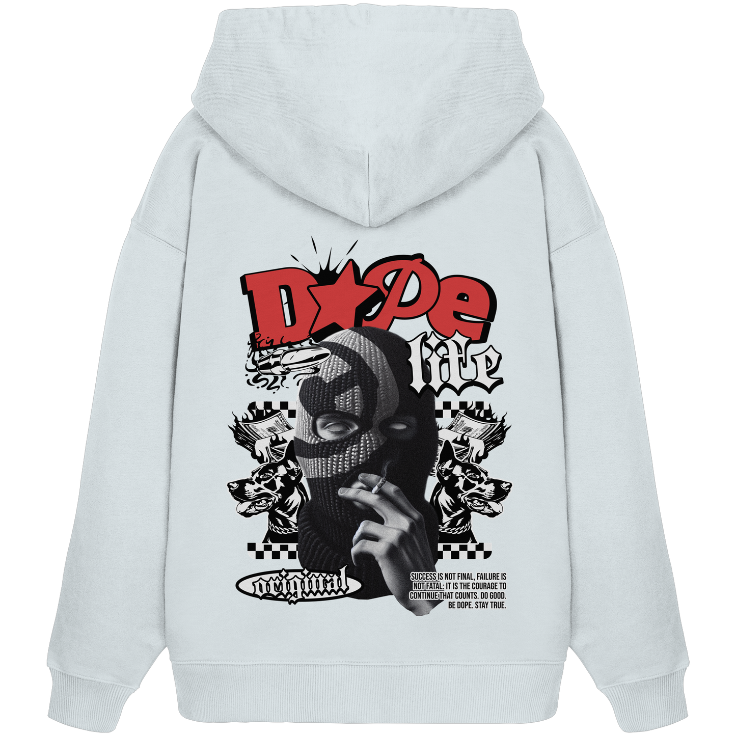 Dope - Premium 350 g/m² Oversize Hoodie
