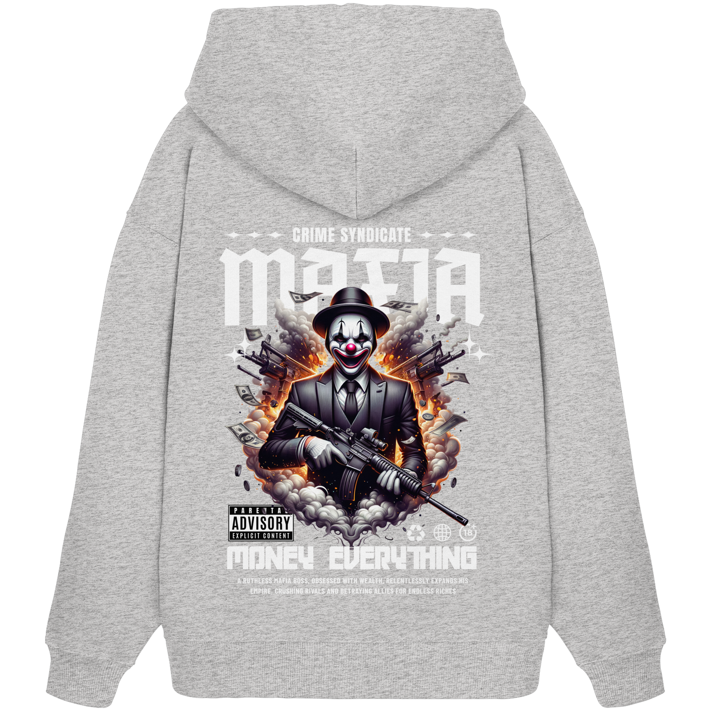 Money - Premium 350 g/m² Oversize Hoodie