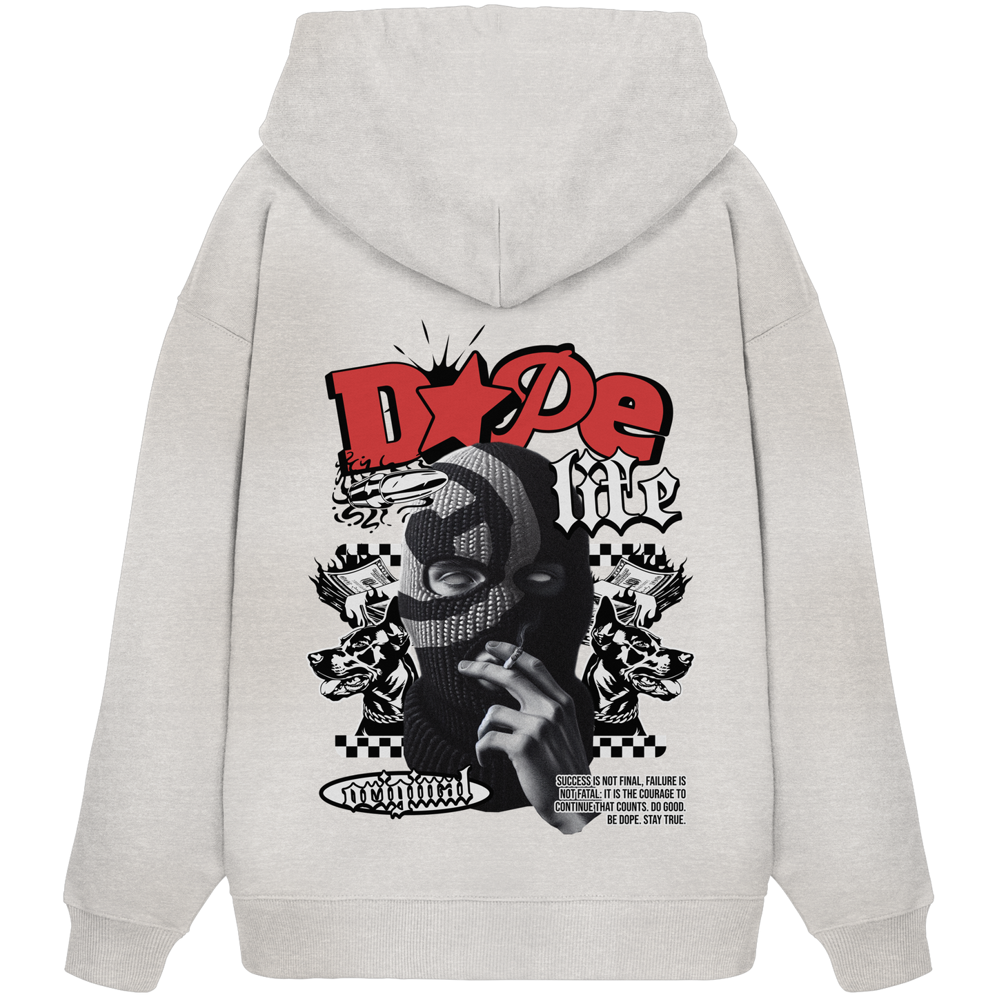 Dope - Premium 350 g/m² Oversize Hoodie
