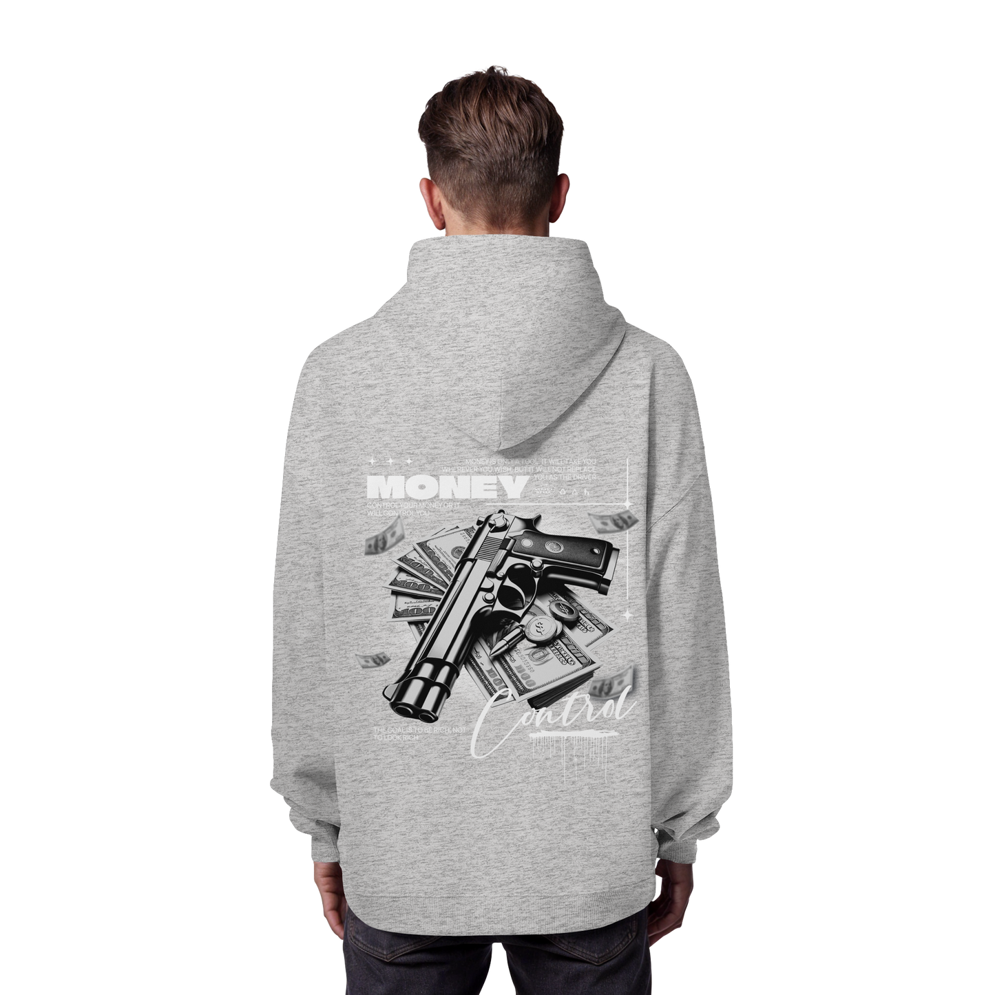 Money - Premium 350 g/m² Oversize Hoodie