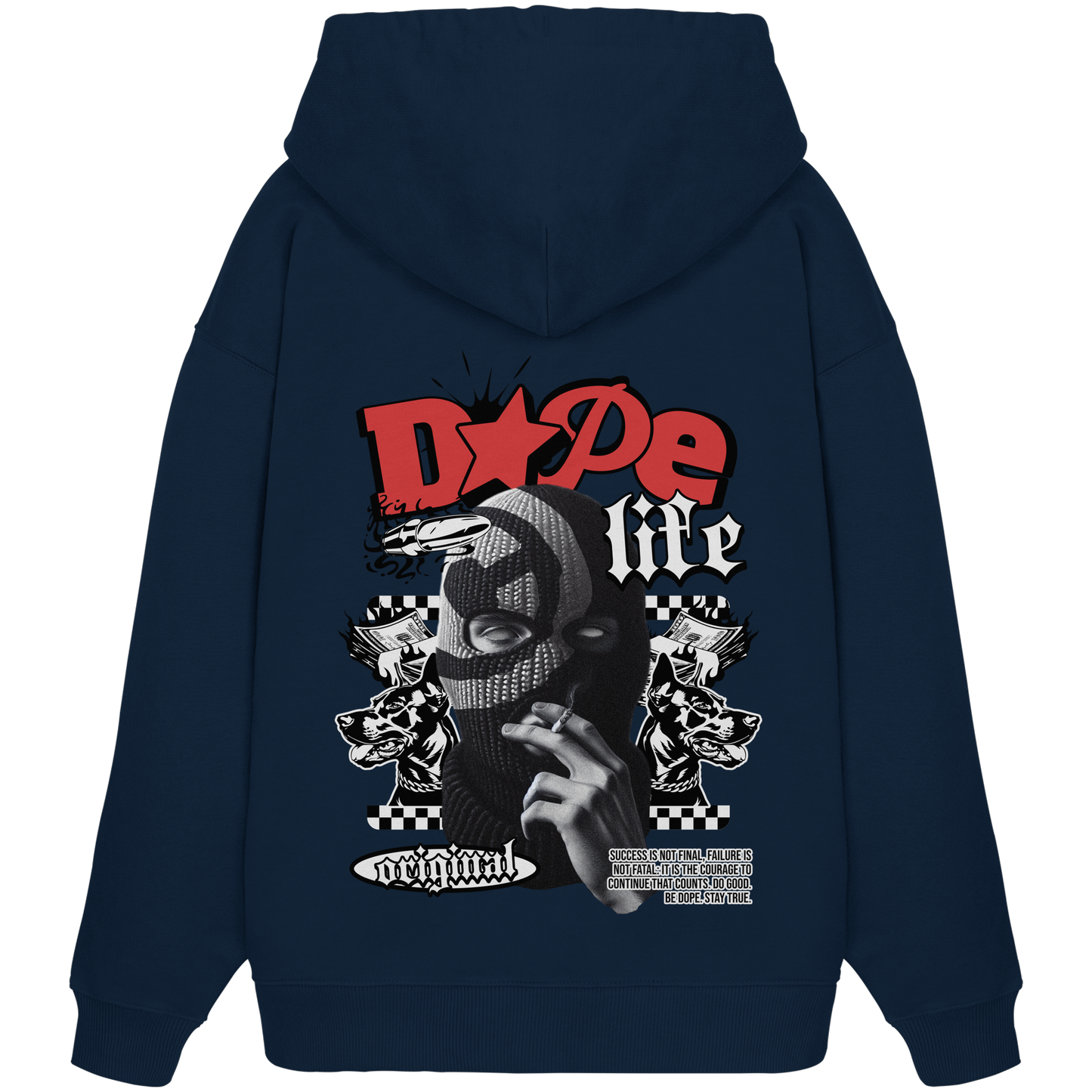 Dope - Premium 350 g/m² Oversize Hoodie