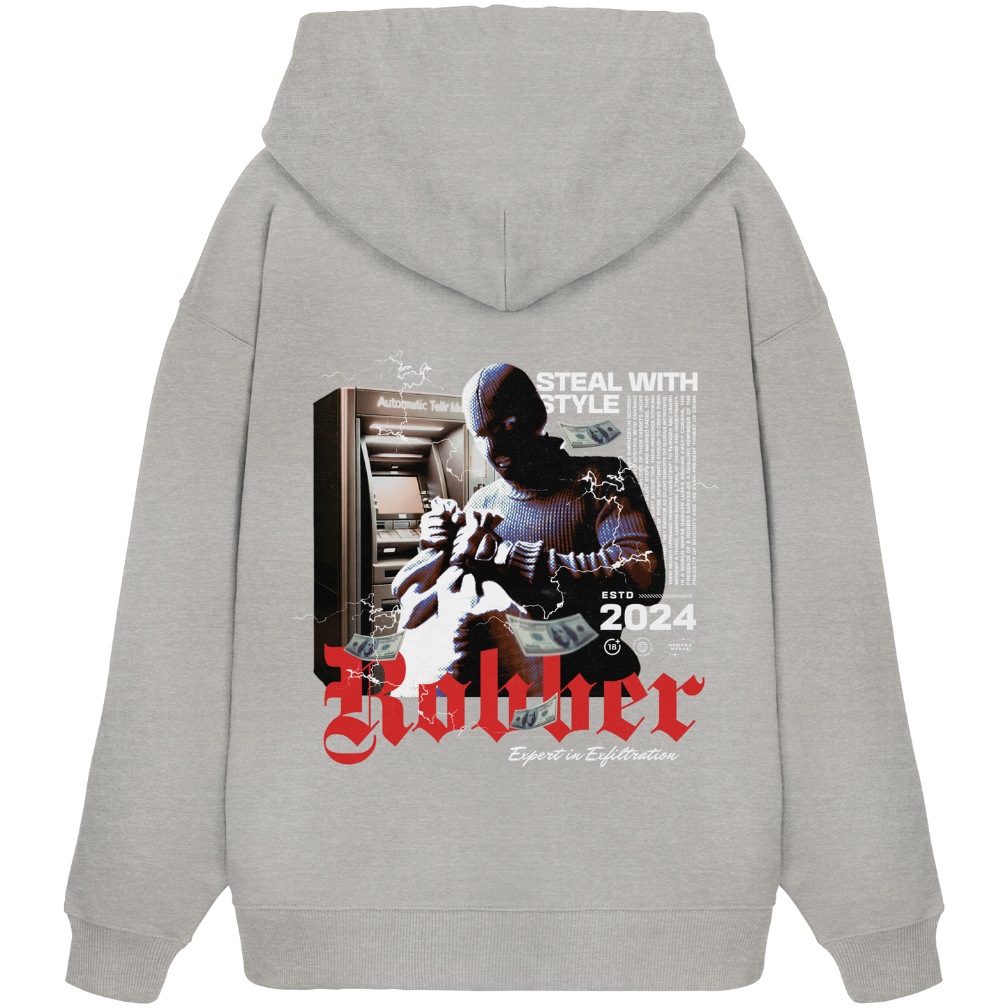 Money - Premium 350 g/m² Oversize Hoodie