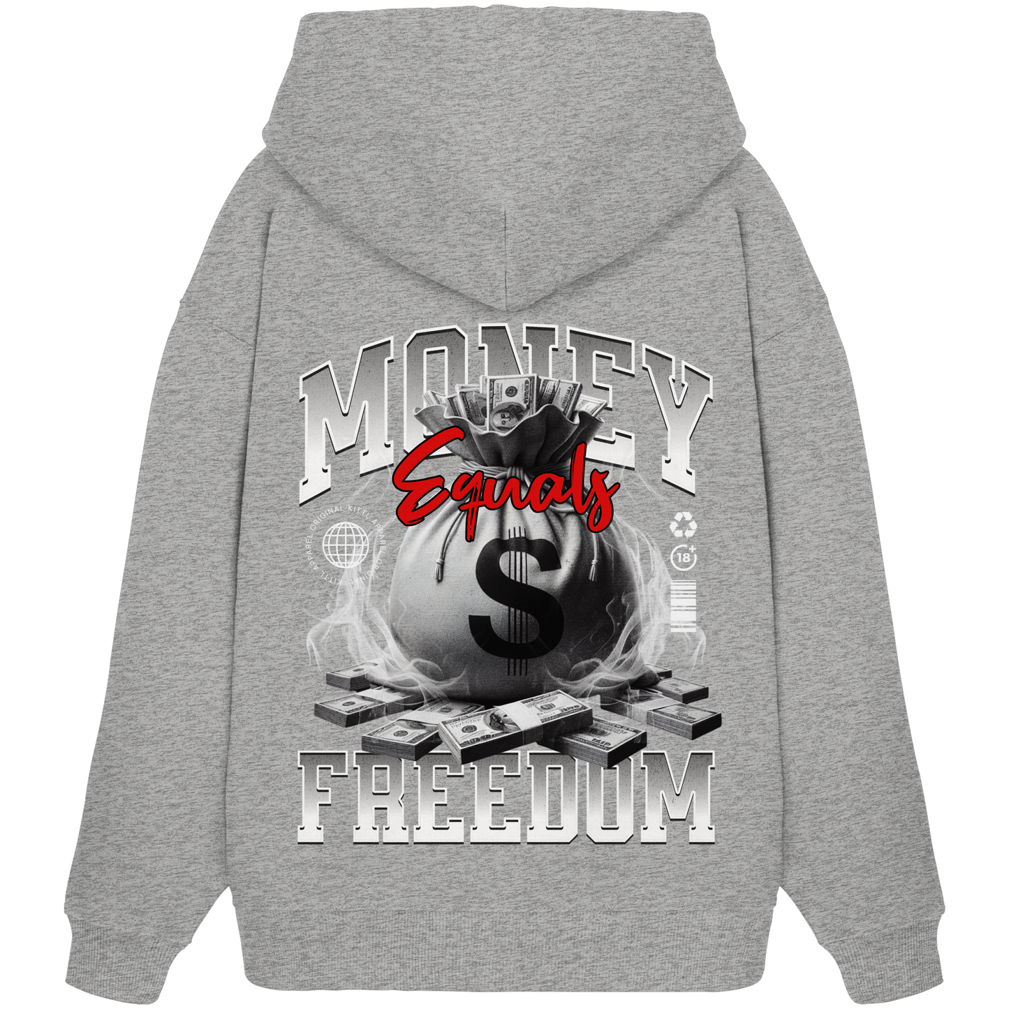 Money - Premium 350 g/m² Oversize Hoodie