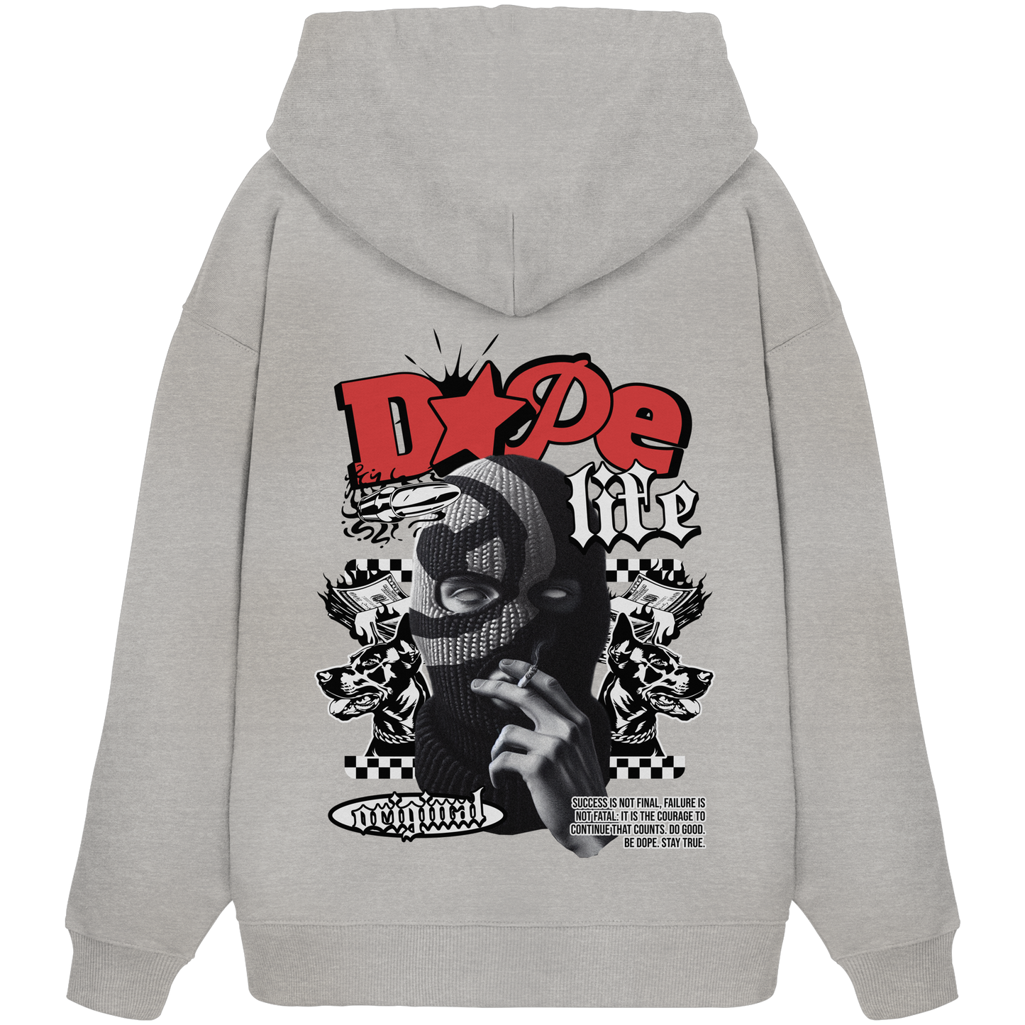 Dope - Premium 350 g/m² Oversize Hoodie