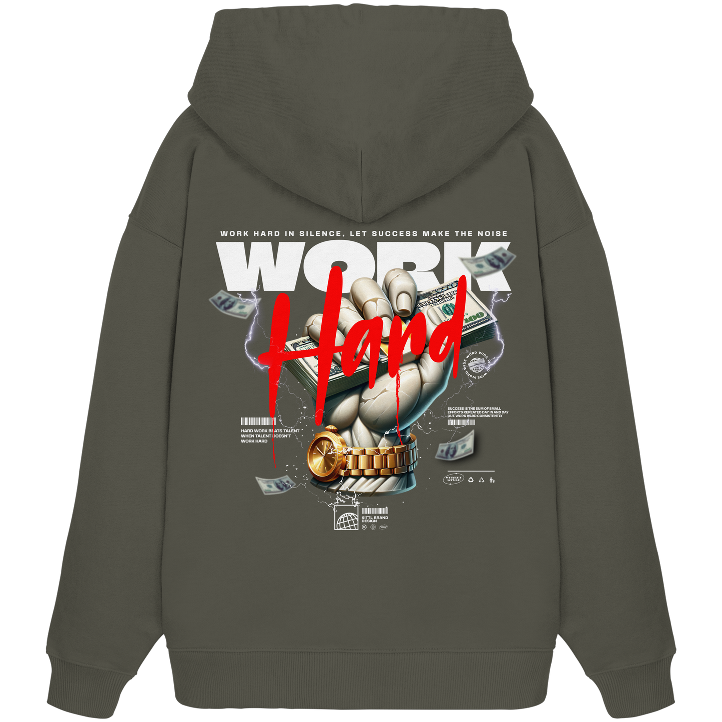 Money - Premium 350 g/m² Oversize Hoodie