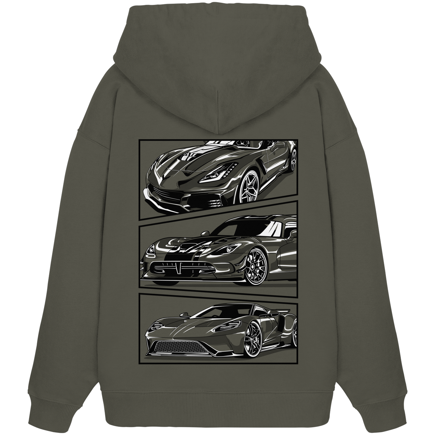 Car - Premium 350 g/m² Oversize Hoodie