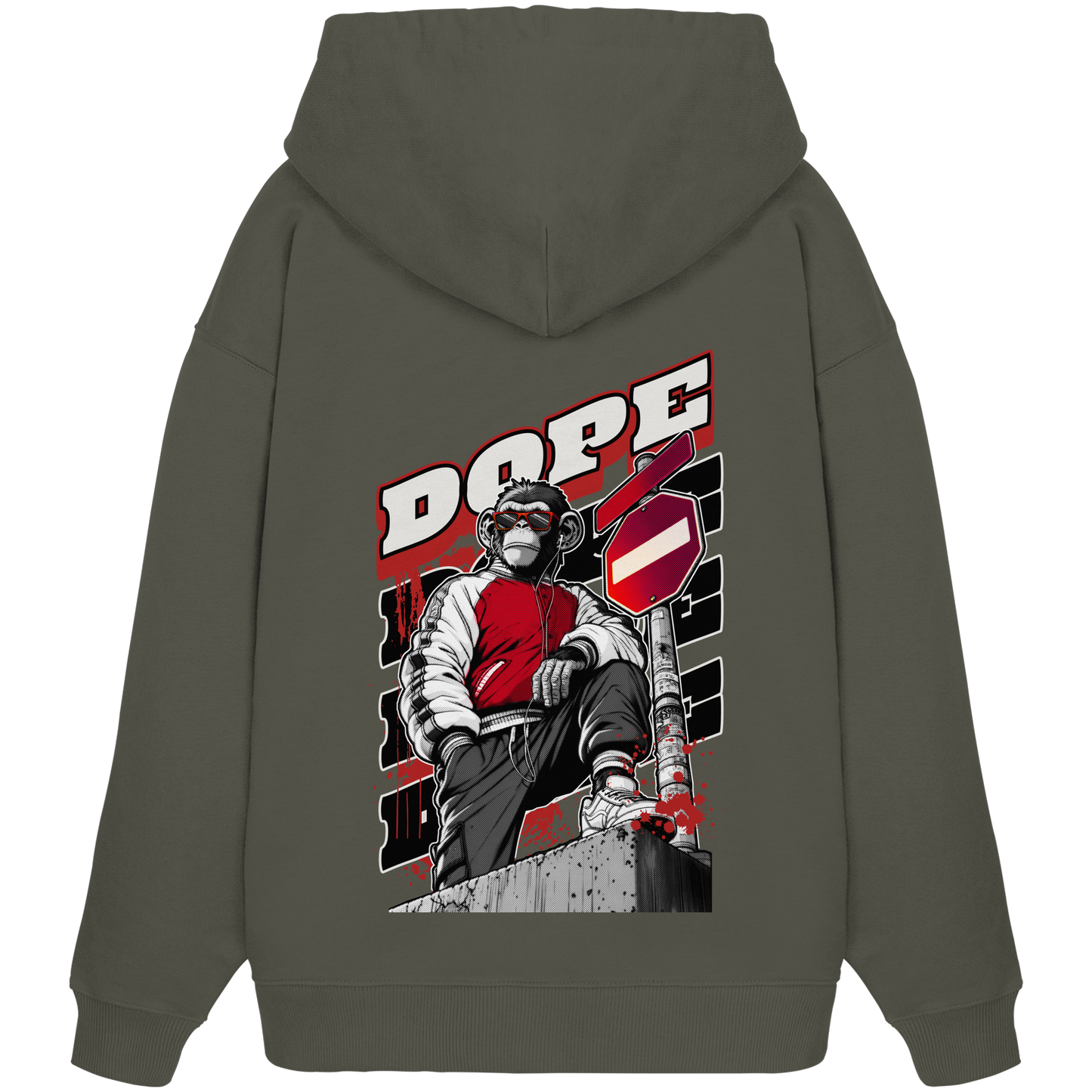 Dope - Premium 350g/m² Oversize Hoodie