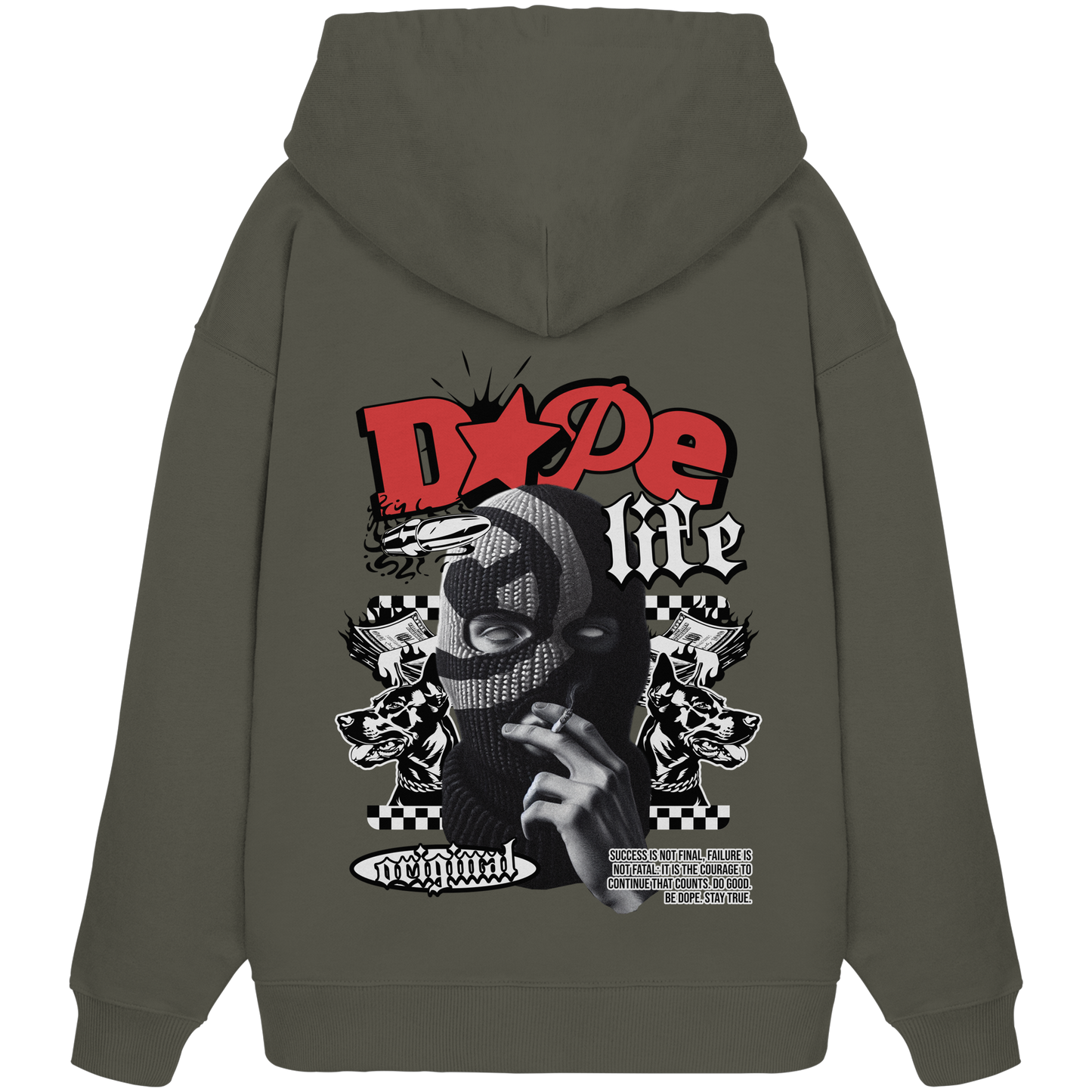 Dope - Premium 350 g/m² Oversize Hoodie