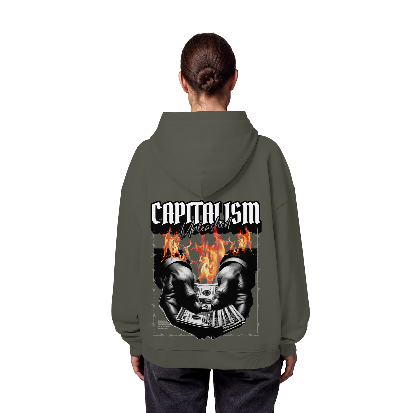 Money - Premium 350 g/m² Oversize Hoodie
