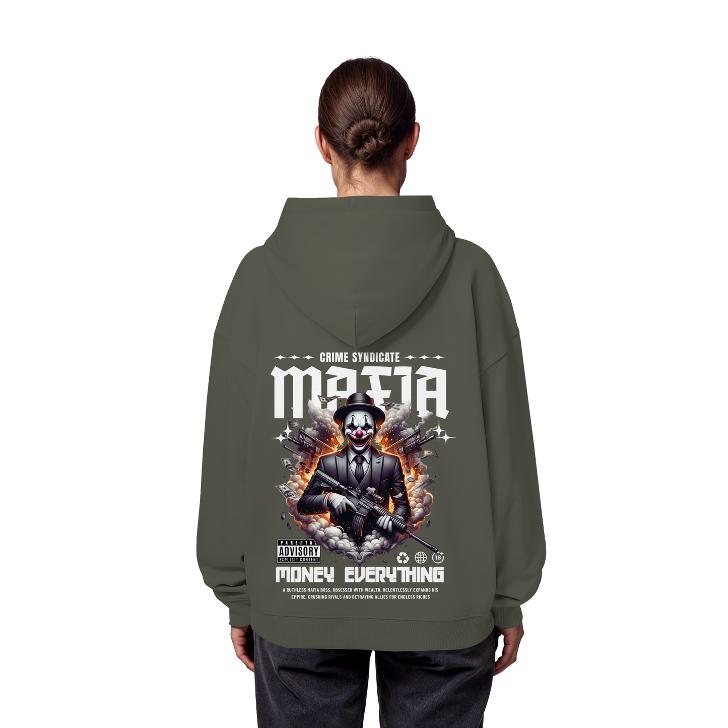 Money - Premium 350 g/m² Oversize Hoodie