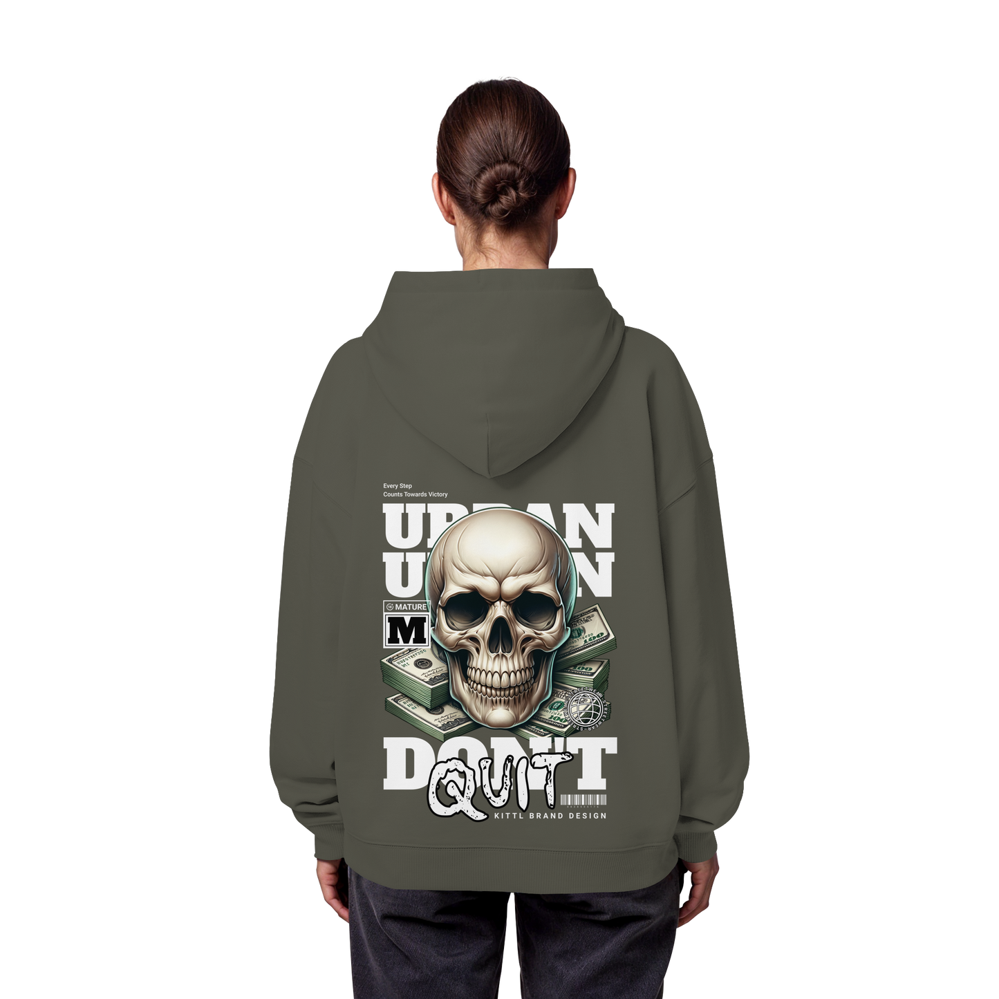 Money - Premium 350 g/m² Oversize Hoodie
