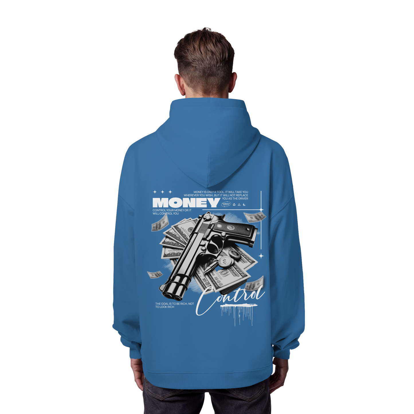 Money - Premium 350 g/m² Oversize Hoodie