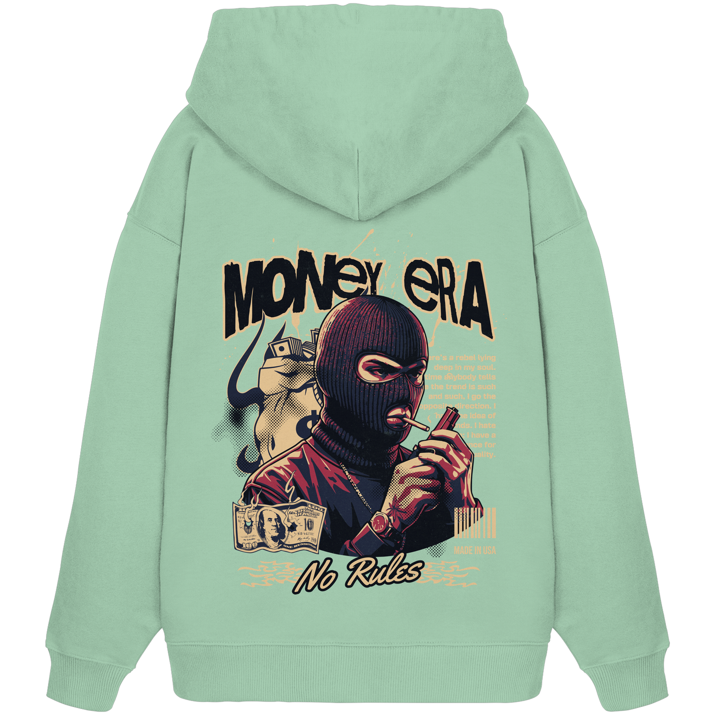 Money - Premium 350g/m² Oversize Hoodie