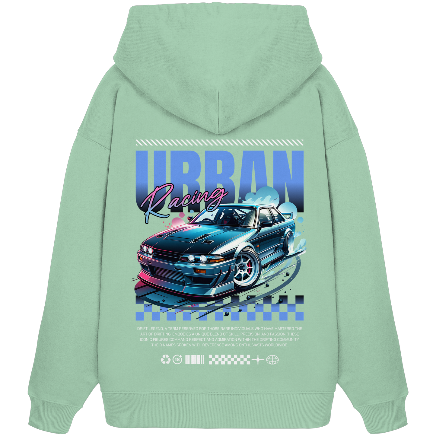 Car Style Japan Premium 350 g/m²- Oversize Hoodie