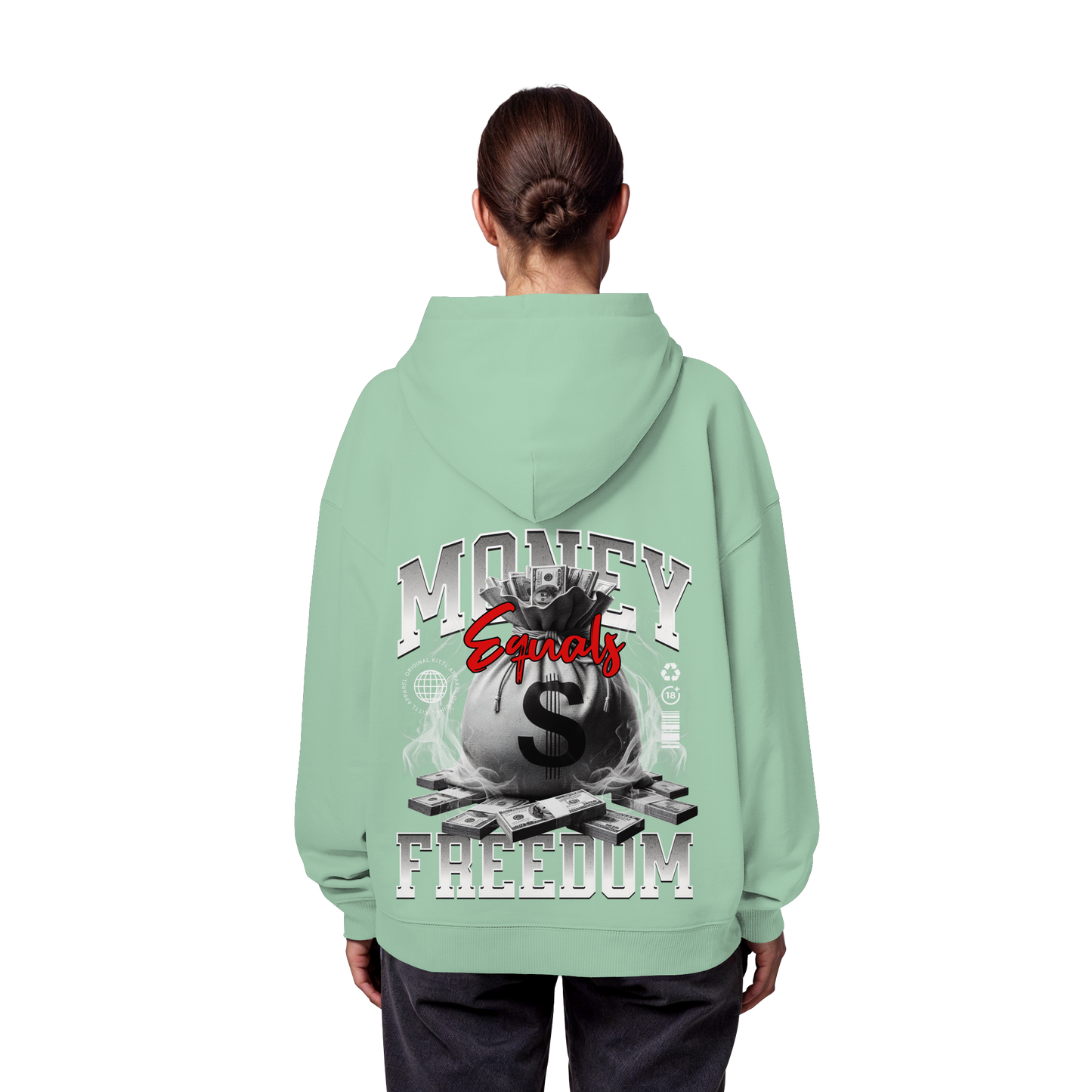 Money - Premium 350 g/m² Oversize Hoodie
