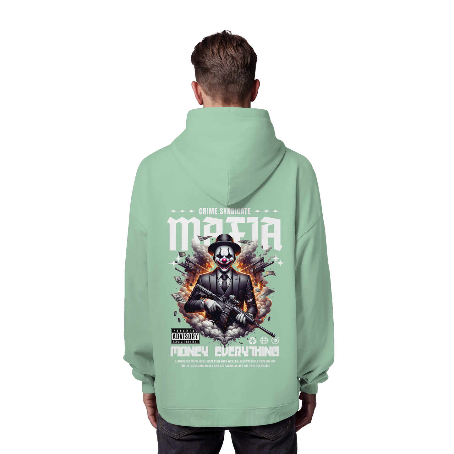 Money - Premium 350 g/m² Oversize Hoodie