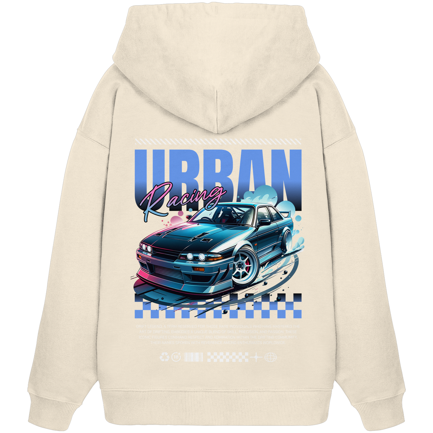 Car Style Japan Premium 350 g/m²- Oversize Hoodie