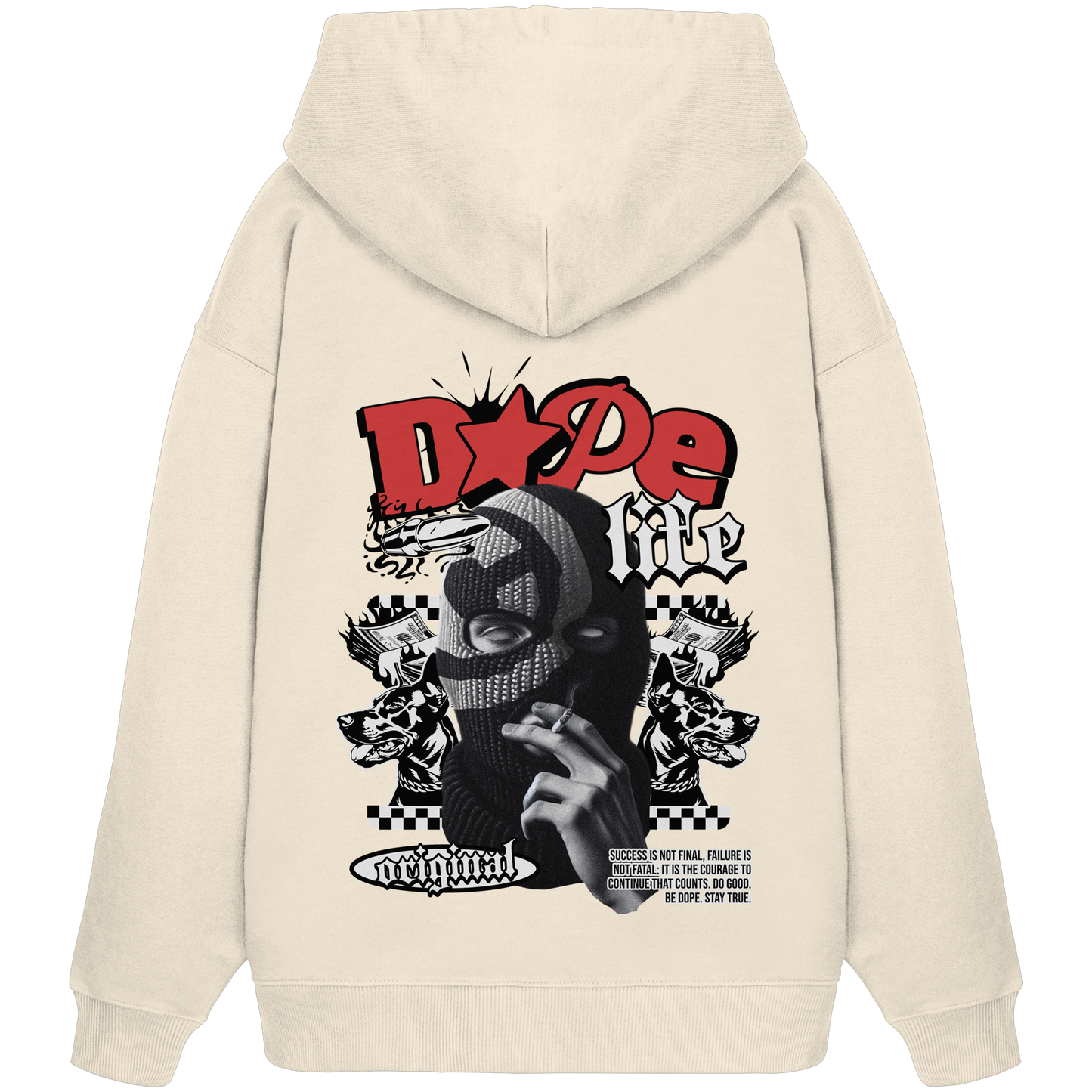 Dope - Premium 350 g/m² Oversize Hoodie