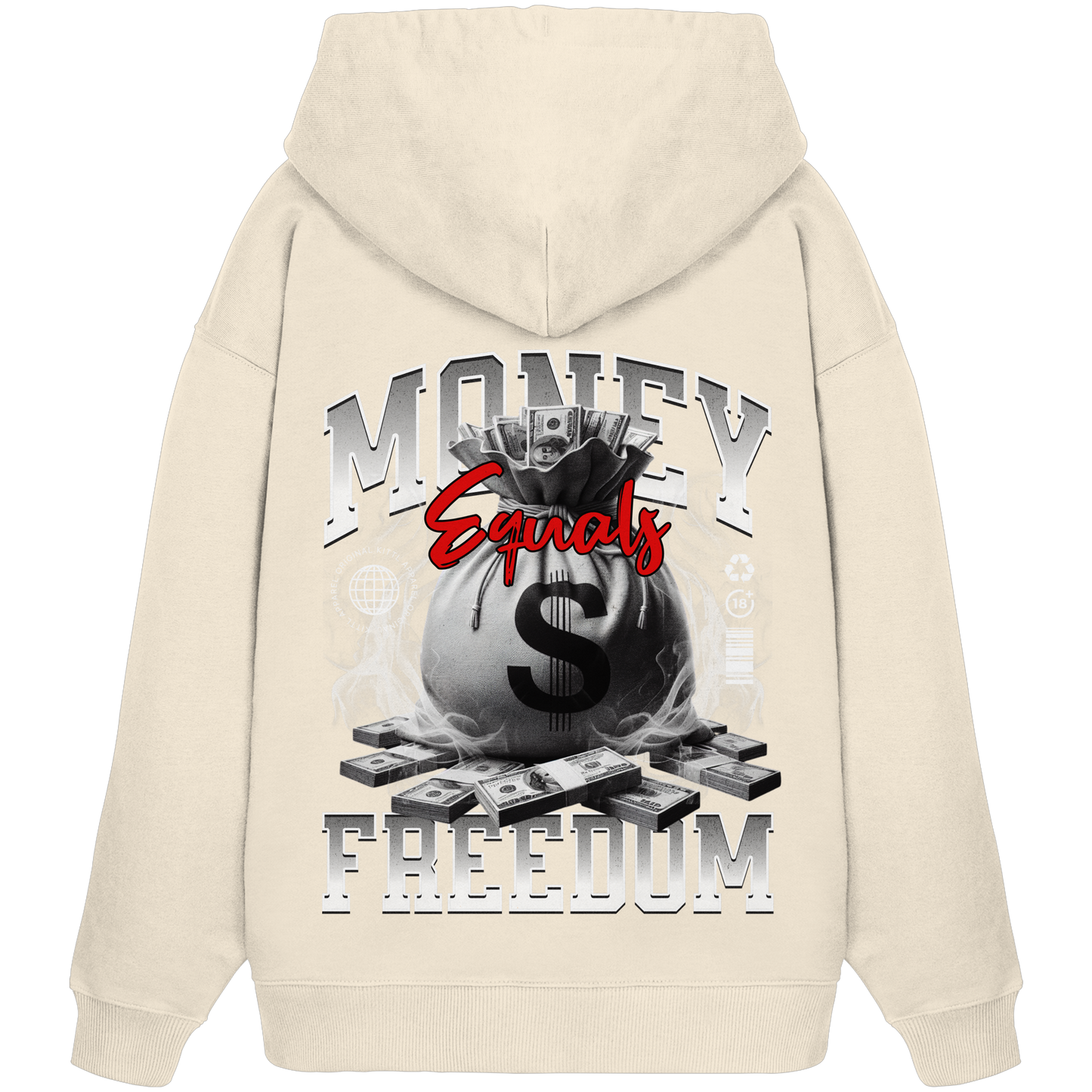 Money - Premium 350 g/m² Oversize Hoodie