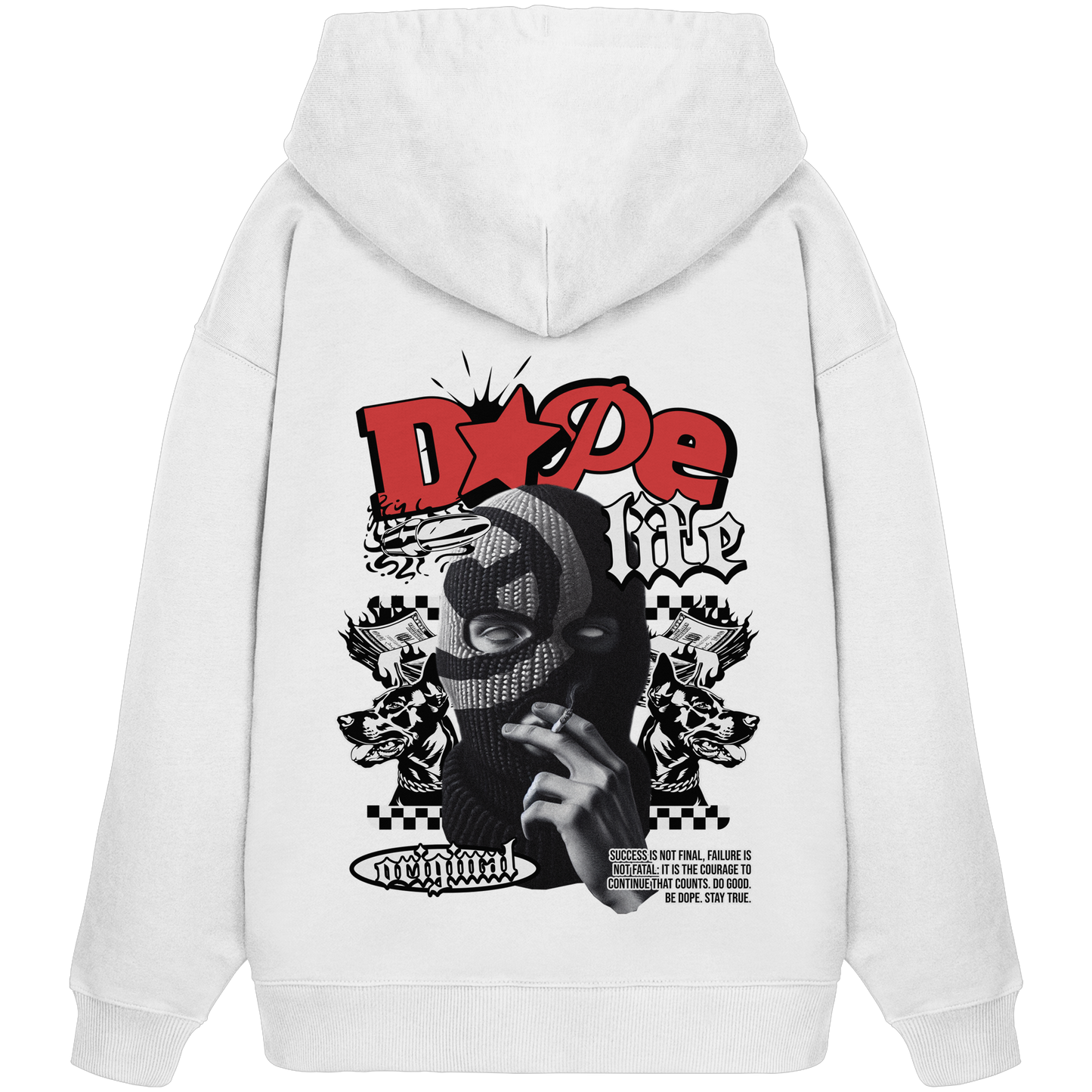 Dope - Premium 350 g/m² Oversize Hoodie