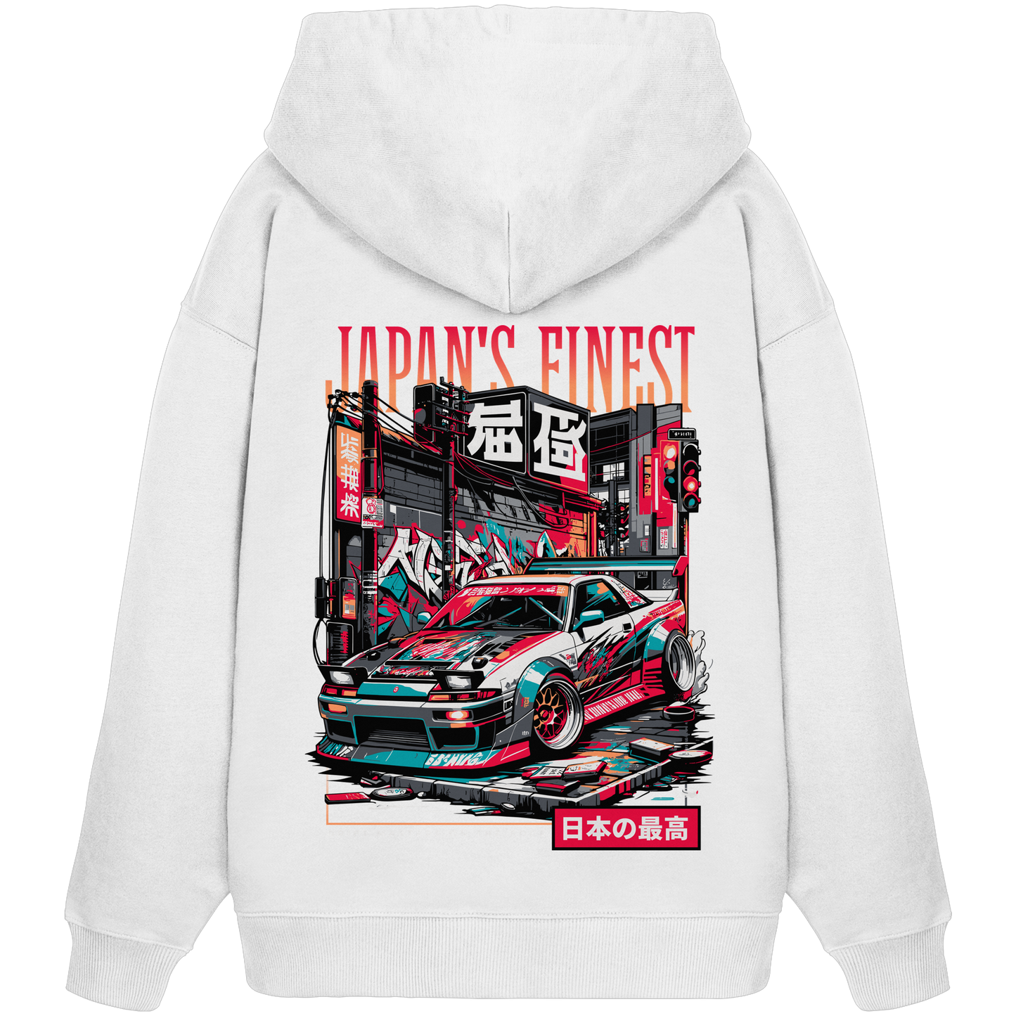 Car Style Japan Premium 350 g/m² - Oversize Hoodie