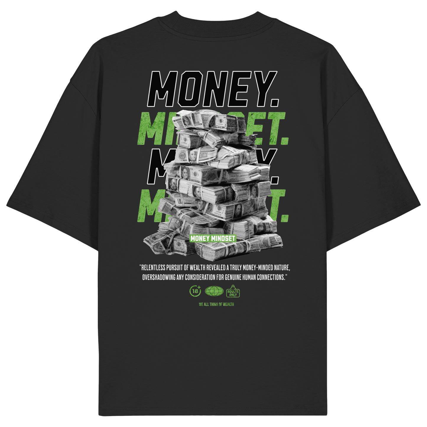 Money - Premium 200g/m² Oversize T-Shirt