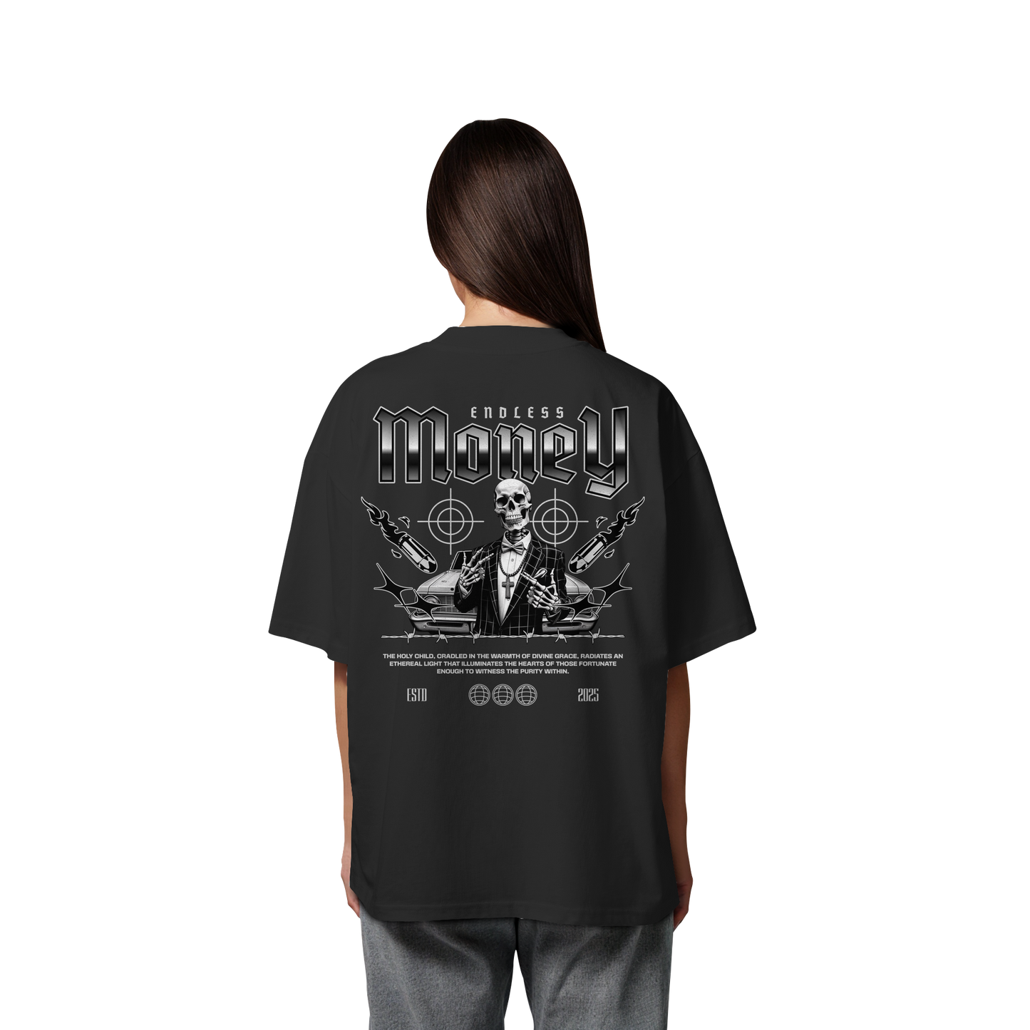 Money - Premium 200g/m² Oversize T-Shirt