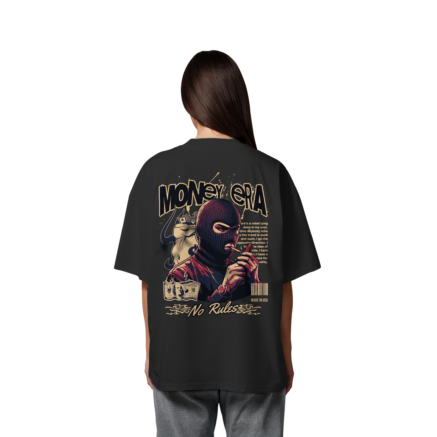 Money - Premium 200g/m² Oversize T-Shirt