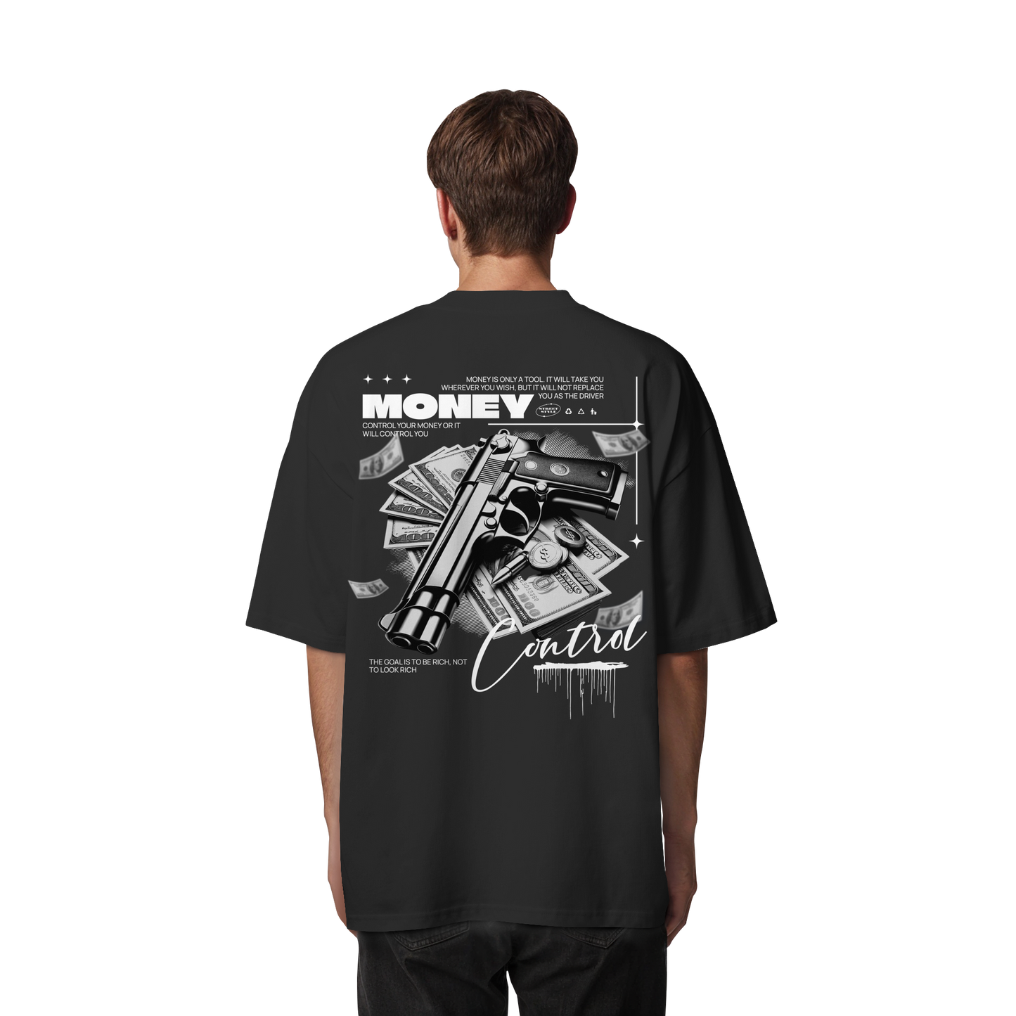 Money - Premium 200g/m² Oversize T-Shirt