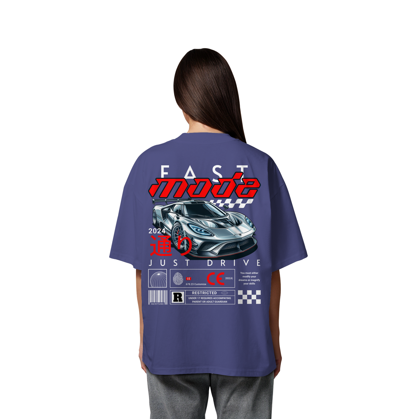 Car - Premium 200g/m² Oversize T-Shirt
