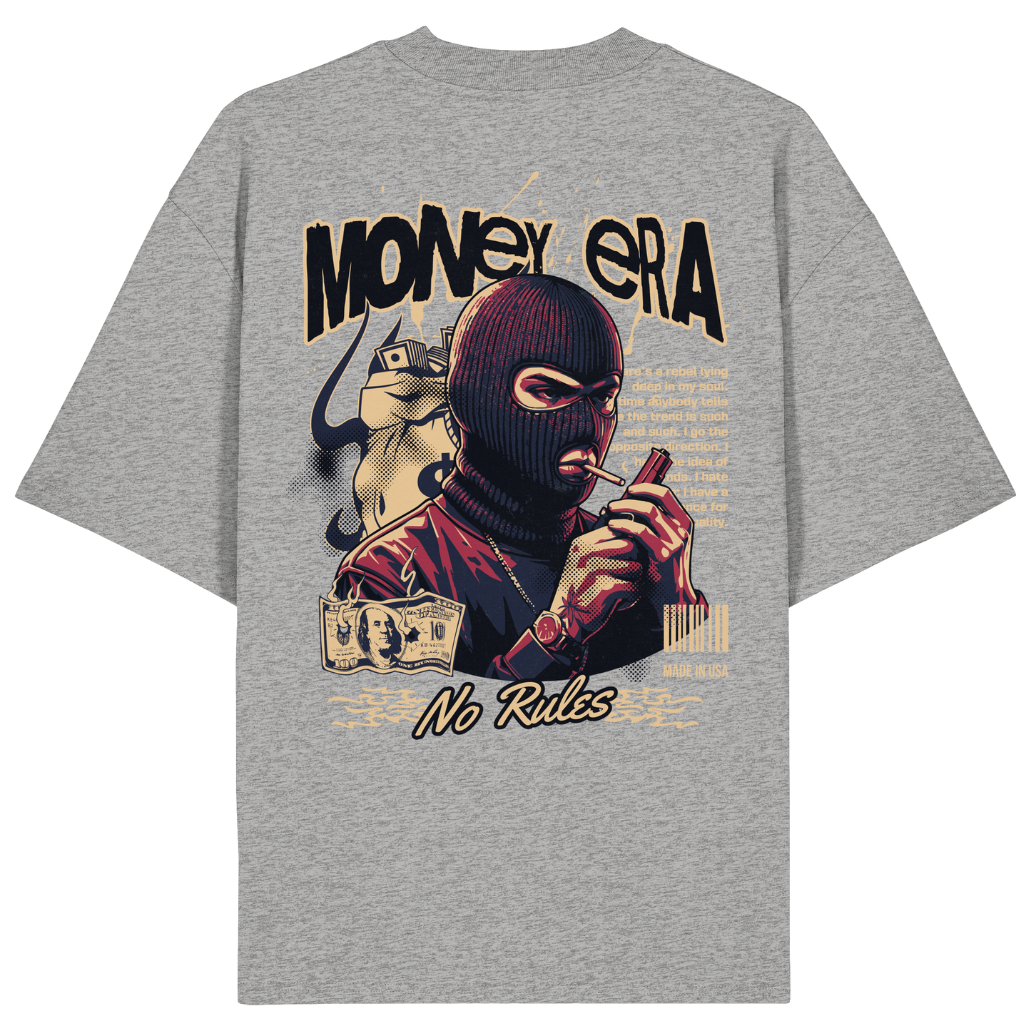 Money - Premium 200g/m² Oversize T-Shirt