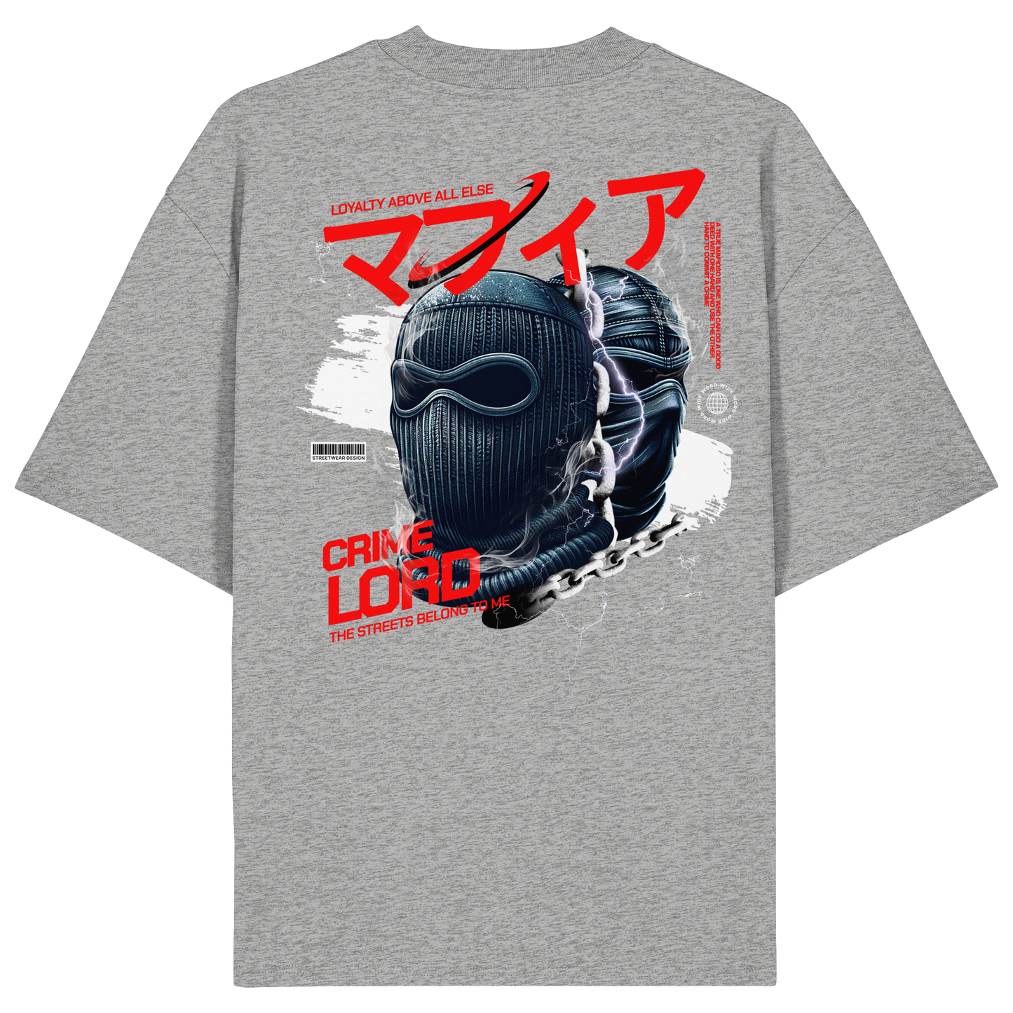 Streetwear - Premium 200g/m² Oversize T-Shirt
