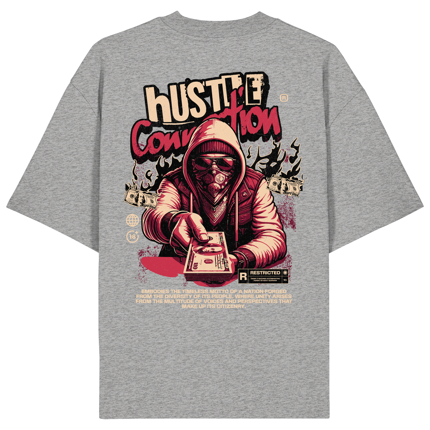 Money - Premium 200g/m² Oversize T-Shirt