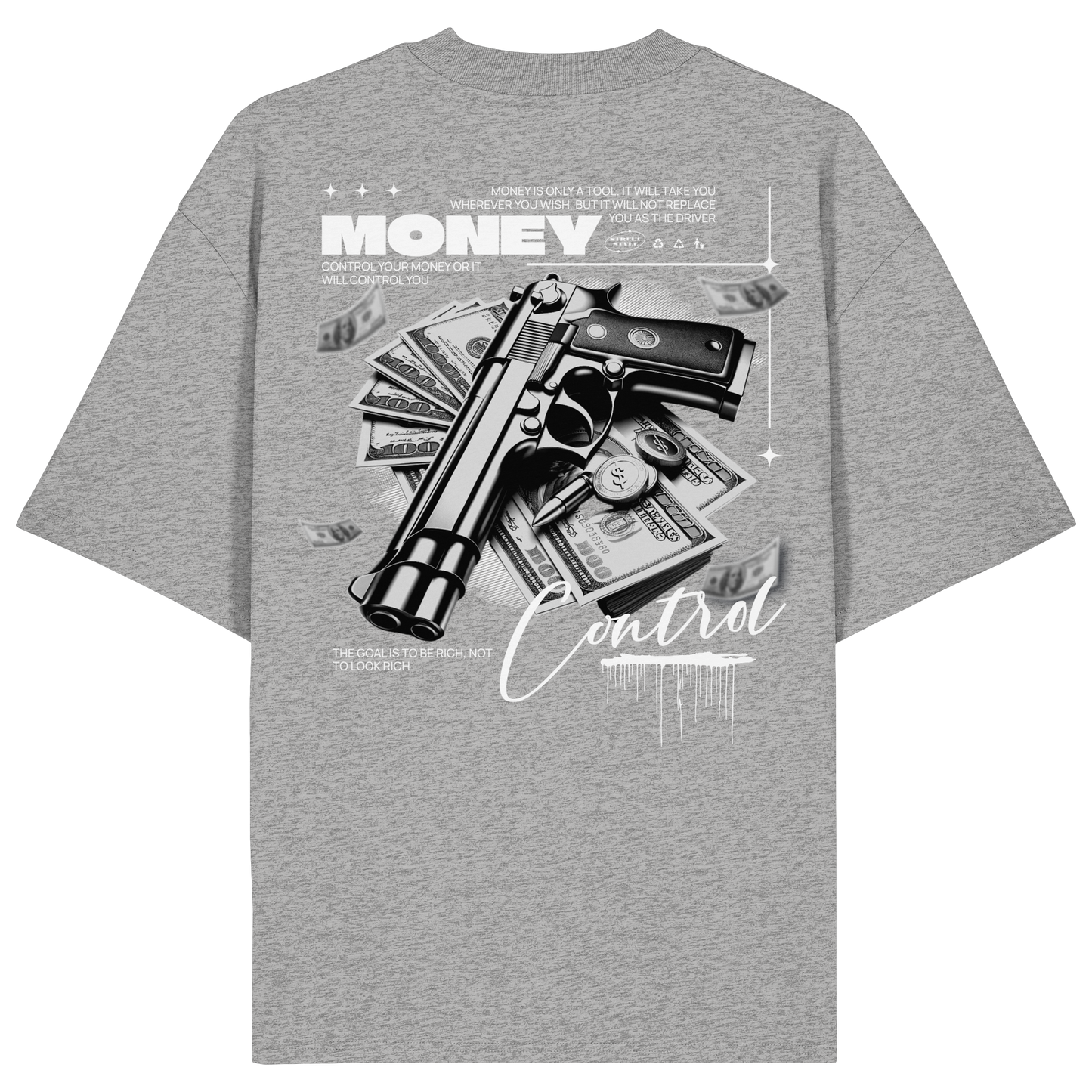 Money - Premium 200g/m² Oversize T-Shirt