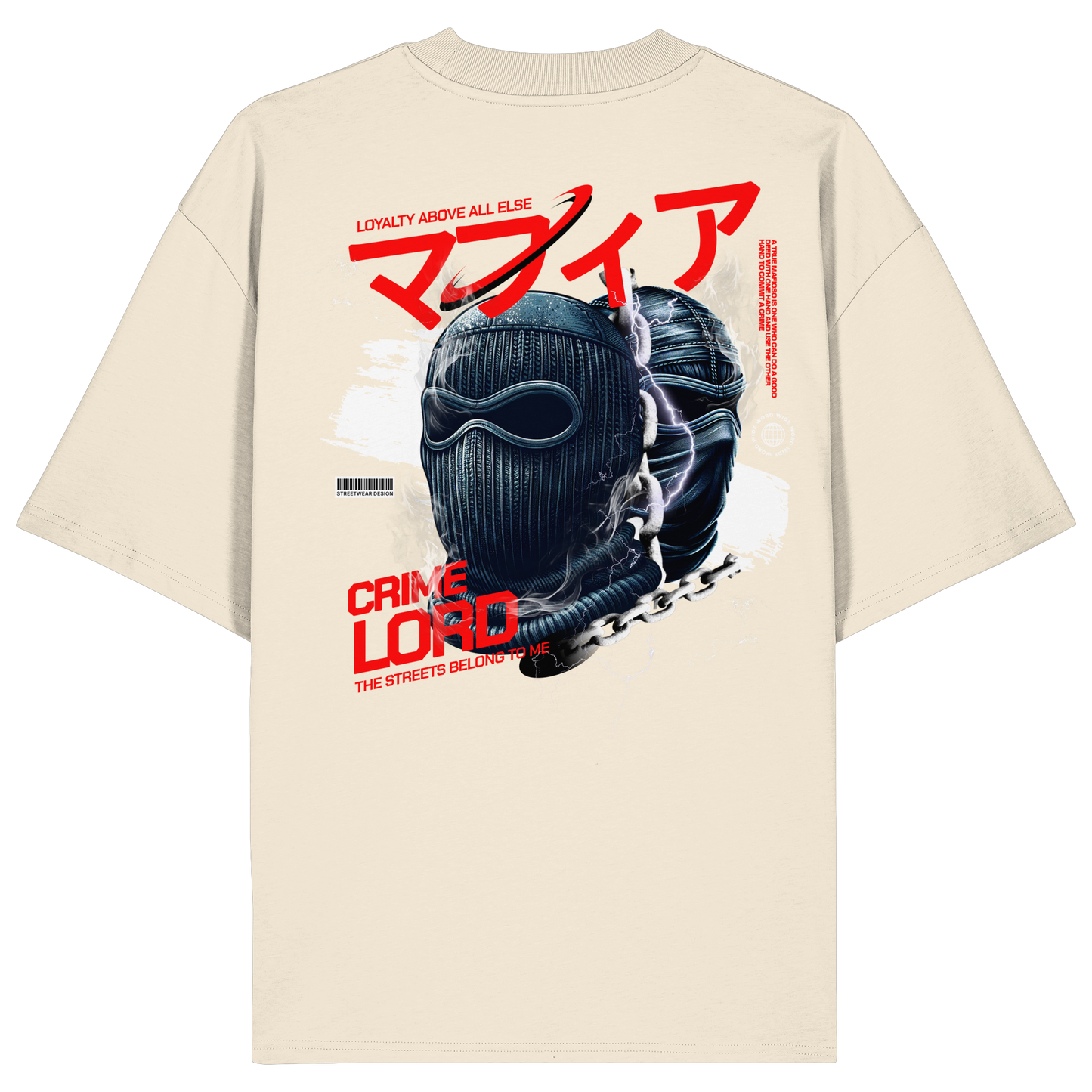 Streetwear - Premium 200g/m² Oversize T-Shirt