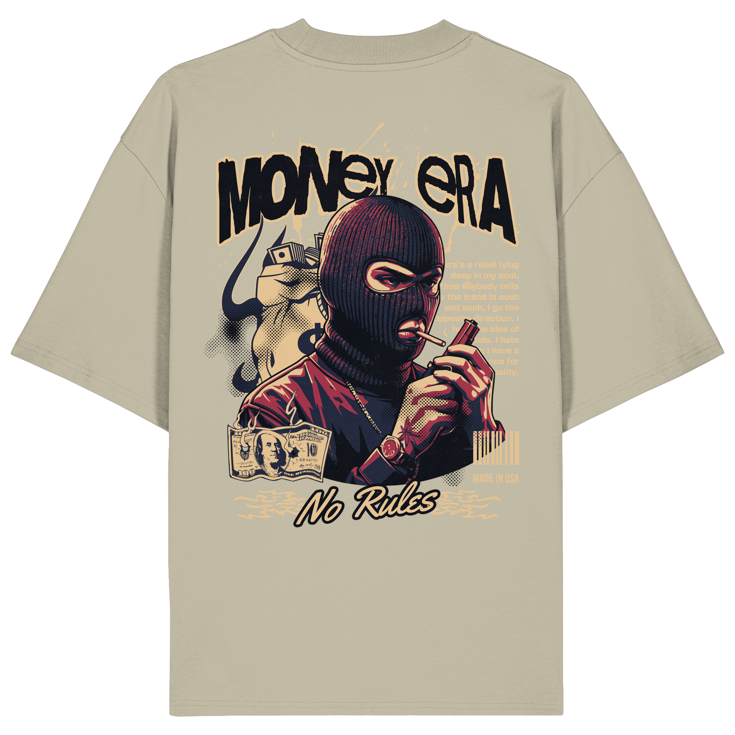 Money - Premium 200g/m² Oversize T-Shirt