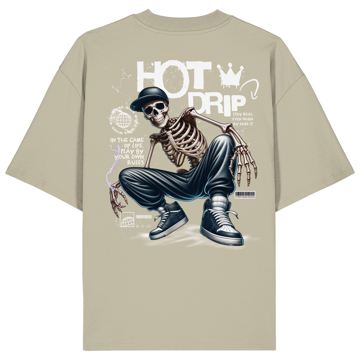 Streetwear - Premium 200g/m² Oversize T-Shirt
