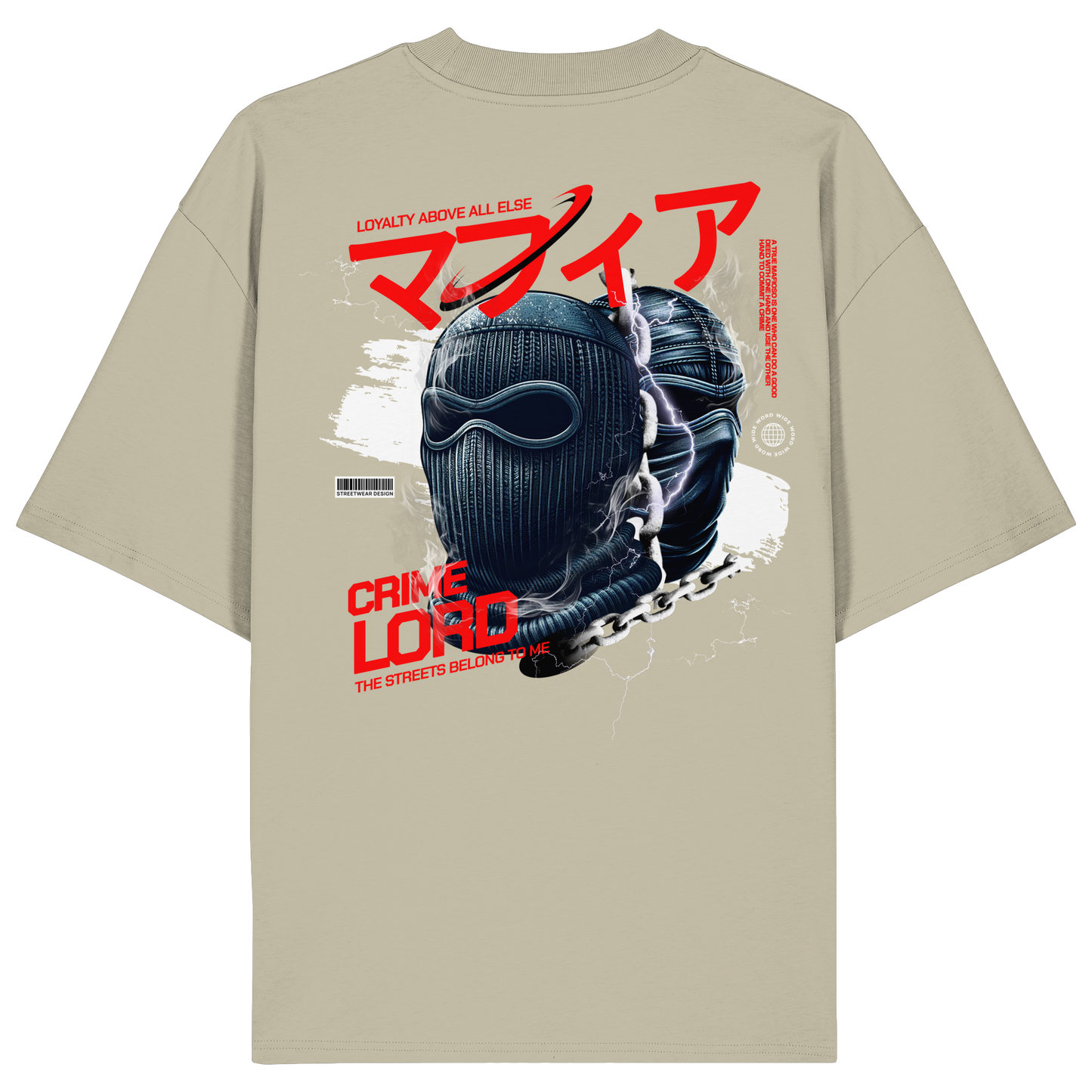 Streetwear - Premium 200g/m² Oversize T-Shirt