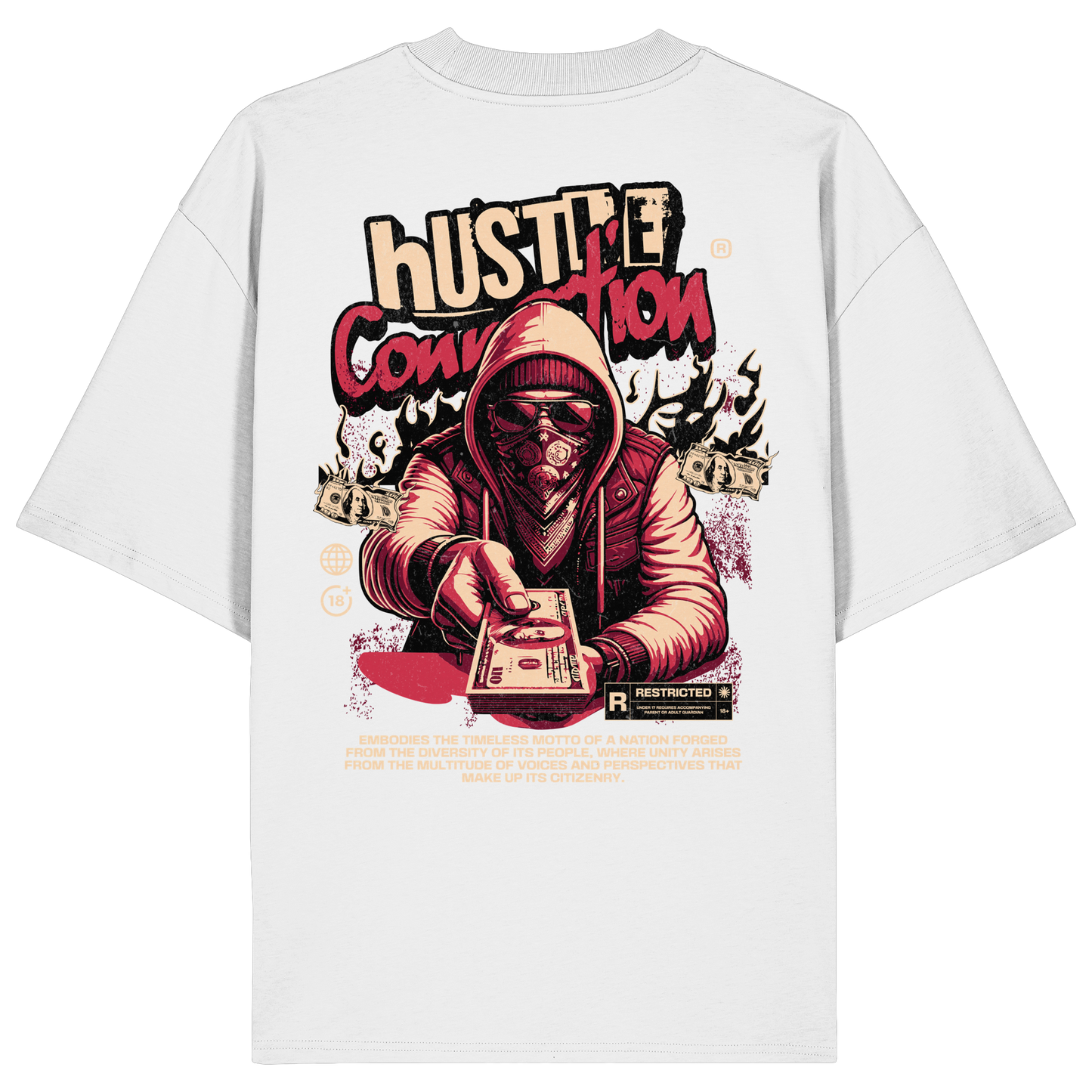 Money - Premium 200g/m² Oversize T-Shirt
