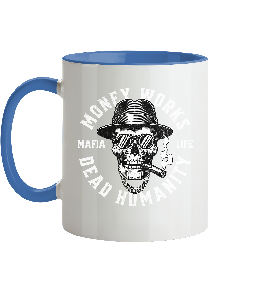 Tasse - zweifarbig mit zwei Seitendruck