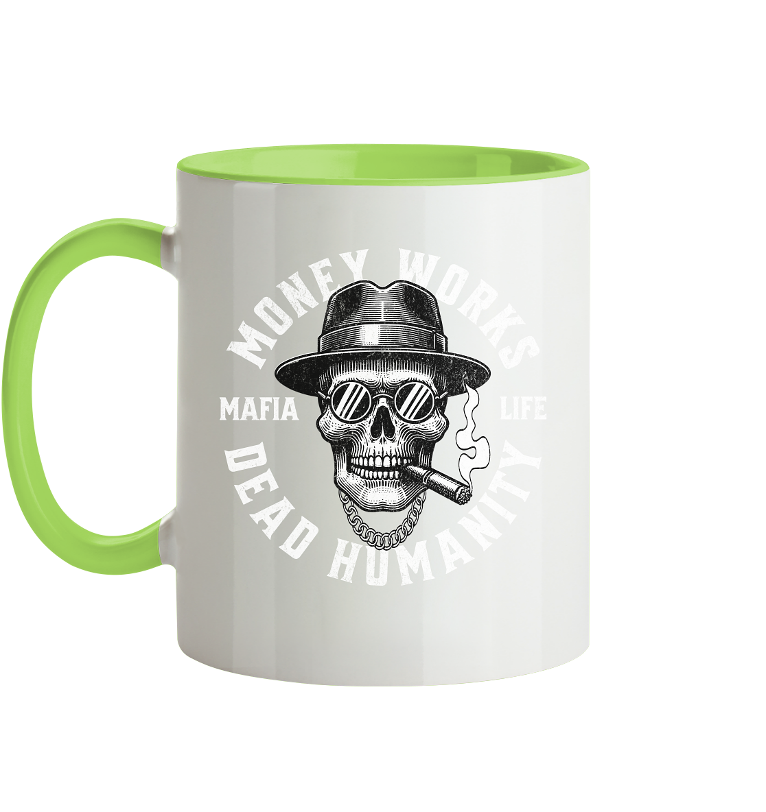 Tasse - zweifarbig mit zwei Seitendruck