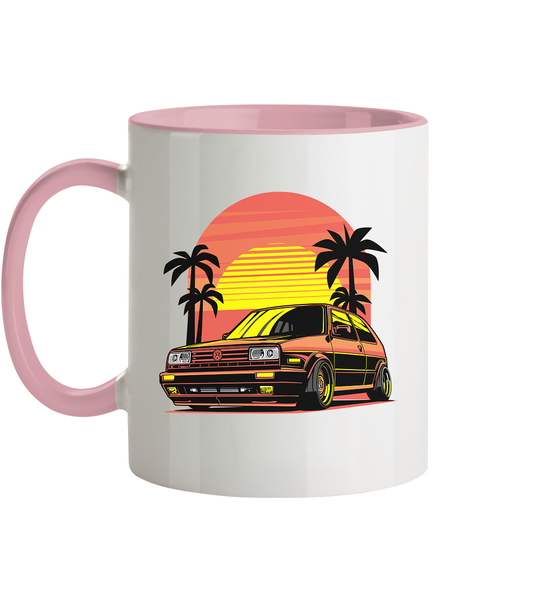 Tasse - zweifarbig mit zwei Seitendruck