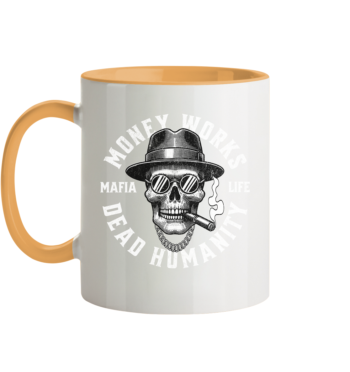 Tasse - zweifarbig mit zwei Seitendruck