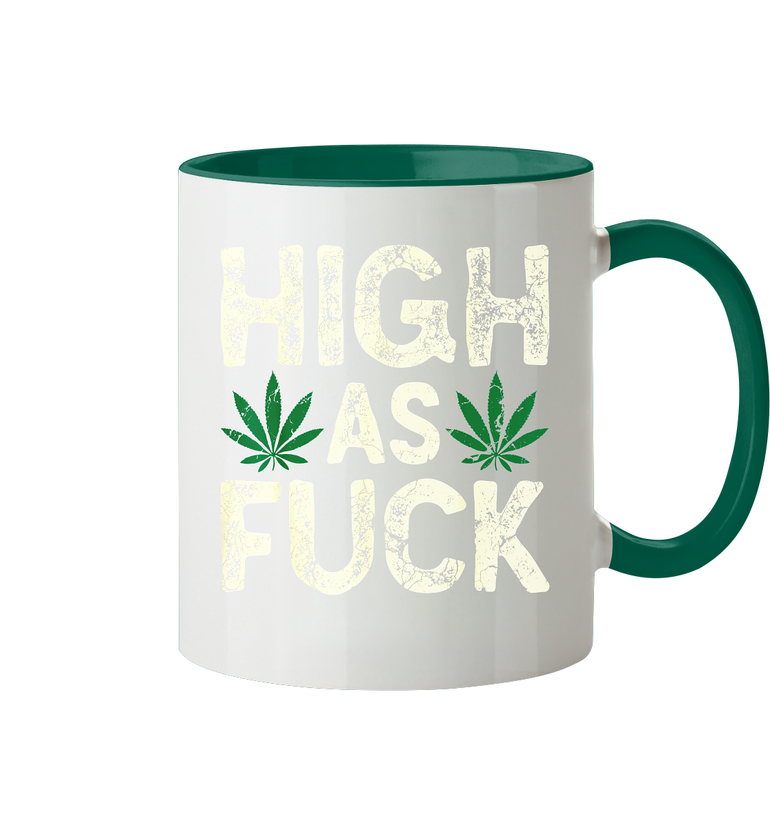 Tasse - zweifarbig mit zwei Seitendruck
