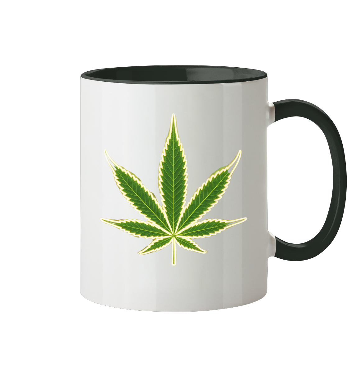 Tasse - zweifarbig mit zwei Seitendruck