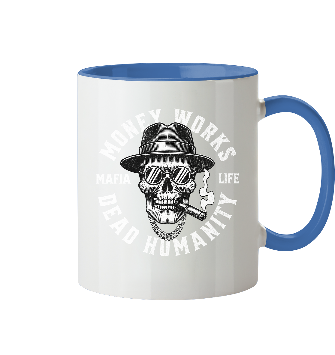 Tasse - zweifarbig mit zwei Seitendruck