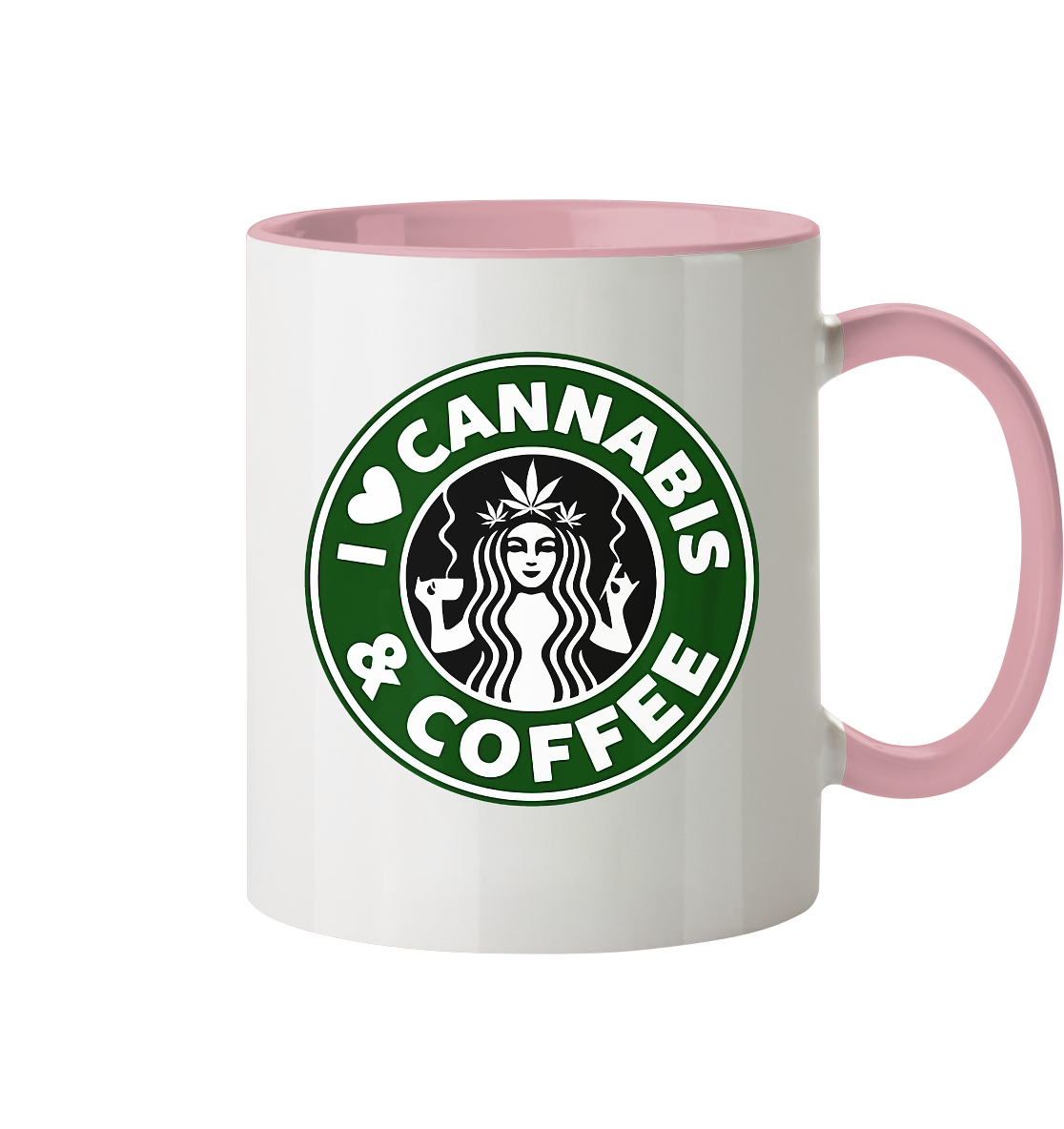 Tasse - zweifarbig mit zwei Seitendruck